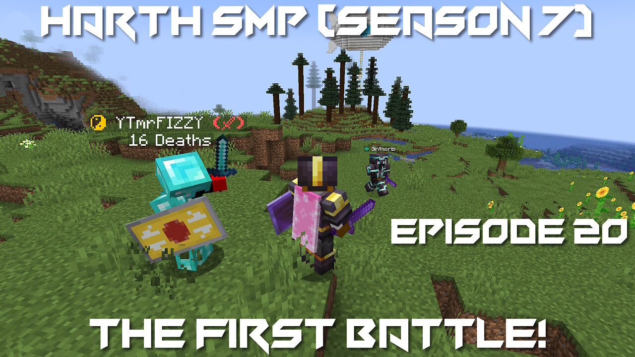 The First Battle! - Minecraft Harth SMP #20 (Season 7)