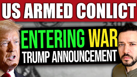 BREAKING: Trump Declares US Entering Armed Conflict