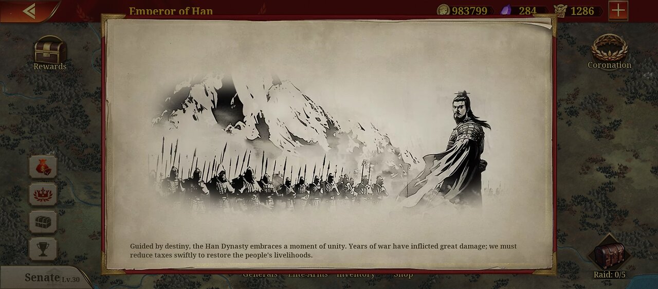 Great Conqueror Rome: Rise of Monarchs: Triumphator: Emperor of Han: Liu Bang V8