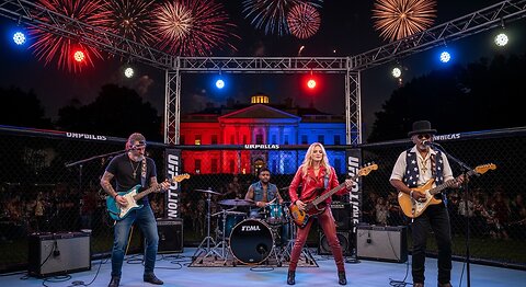 White House Cage Fight - What Better Way to Celebrate America's 250th Birthday?