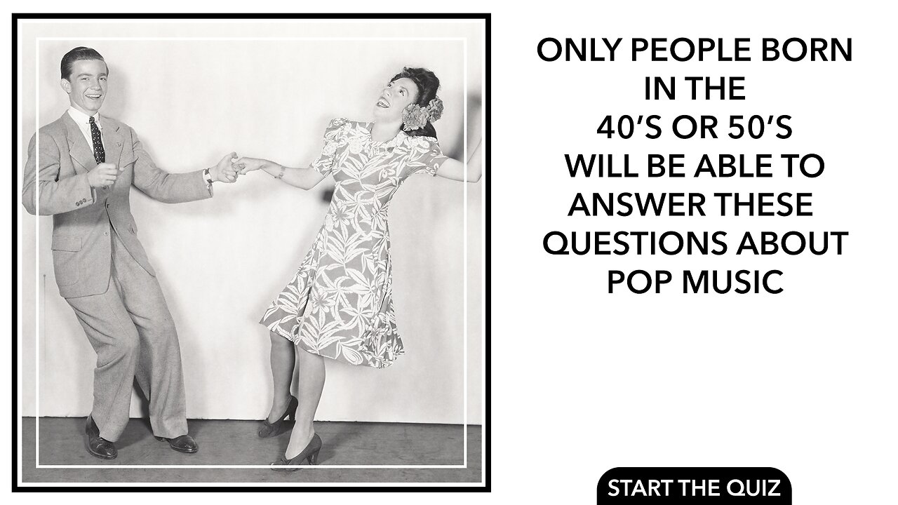 Pop Music Quiz