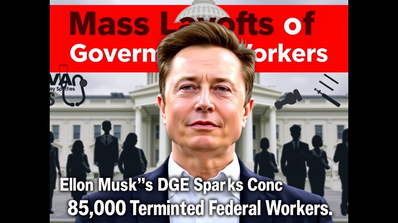 🔥 Mass Layoffs of Government Workers: Elon Musk's Efficiency Plan Sparks Controversy 🔥