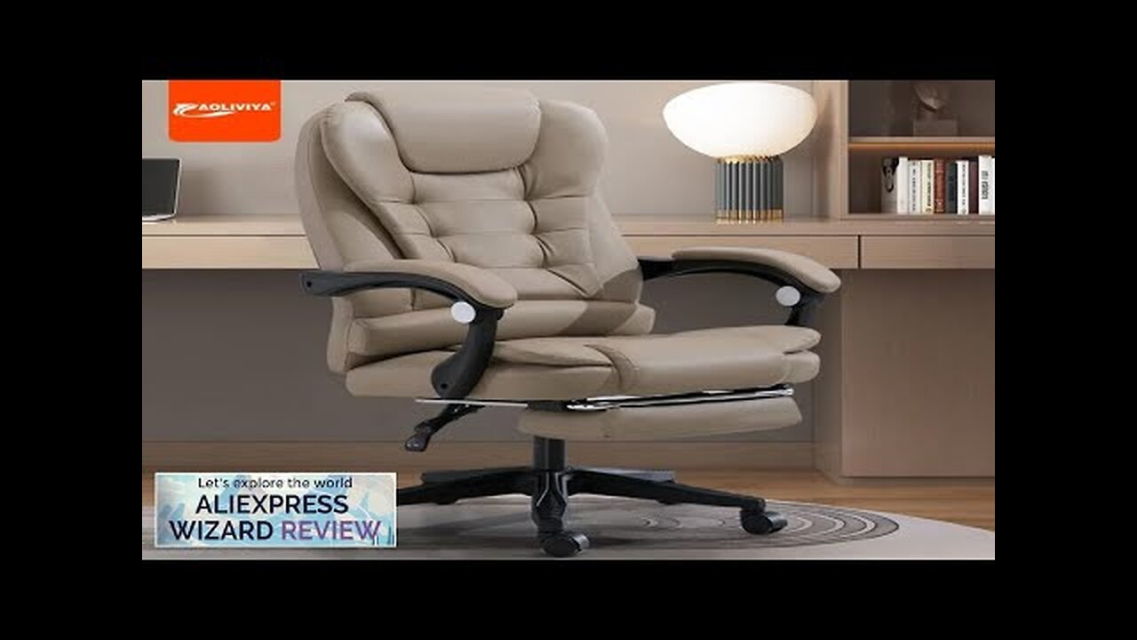 AOLIVIYA Computer Chair Home Reclining E-sports Chair with Pedal Comfortable Lifting Review