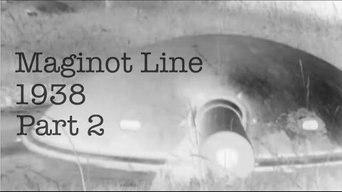 Inside the Maginot Line 1938 Pt 2 Focusing on heavy gun turrets and air support - RARE FILM FOOTAGE