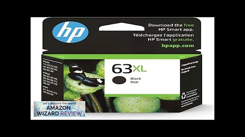 HP 63XL Black High-yield Ink Cartridge Works with HP DeskJet 1112 Review