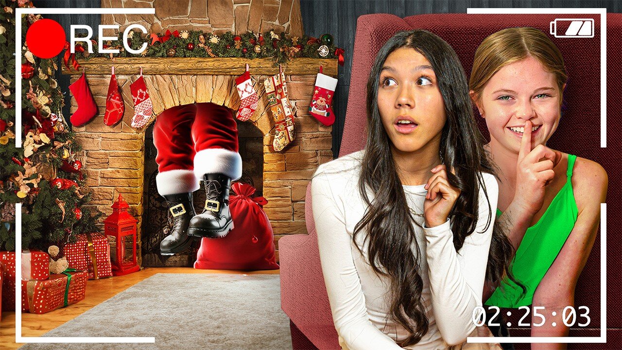 I Built a Trap To Catch Santa With *Hidden Camera*