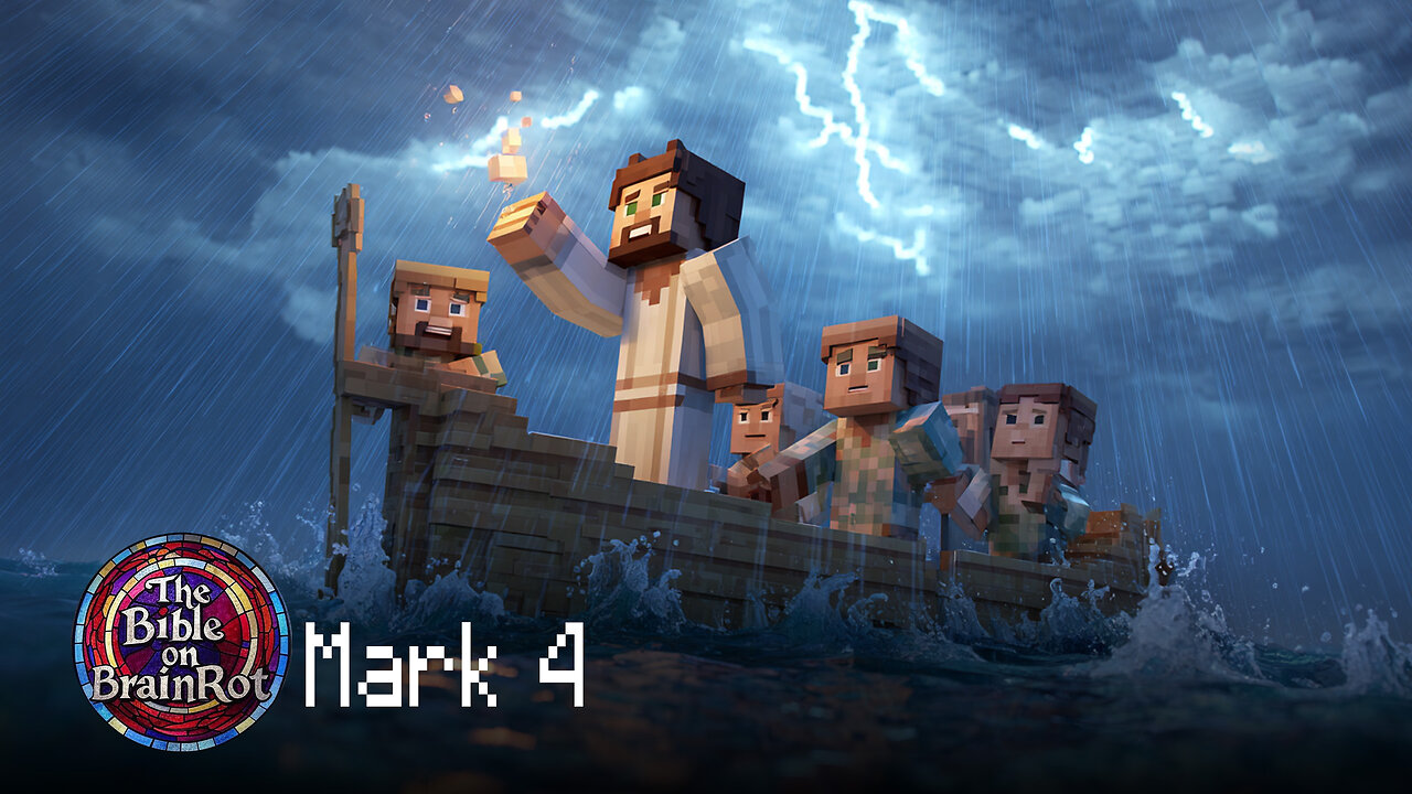 Mark 4 – Seeds, Storms, and Secrets | The Bible on BrainRot