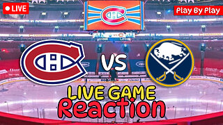 Montreal Canadiens vs Buffalo Sabres | LIVE GAME REACTION & PLAY-BY-PLAY | 3/1/25