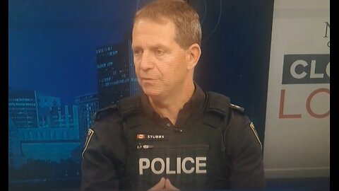 Corrupt Freemason Ottawa Police Chief Eric Stubbs Recites His Script of Lies for CTV News