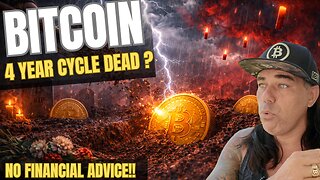 IS THE BITCOIN 4 YEAR CYCLE DEAD ???