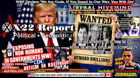 Ep 3822b - Trump Has Separated The US From The [DS] Agenda,The Message, Expose,Arrest,Accountability