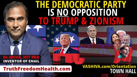 Dr.SHIVA™ LIVE: The Democratic Party is NO Opposition to Trump & Zionism