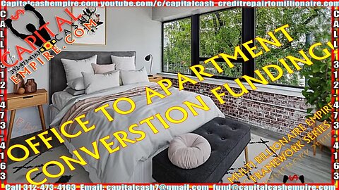 OFFICE TO APARTMENT CONVERSION FUNDING 100 LTV PRIVATE MONEY, 1;1 #realestate #business
