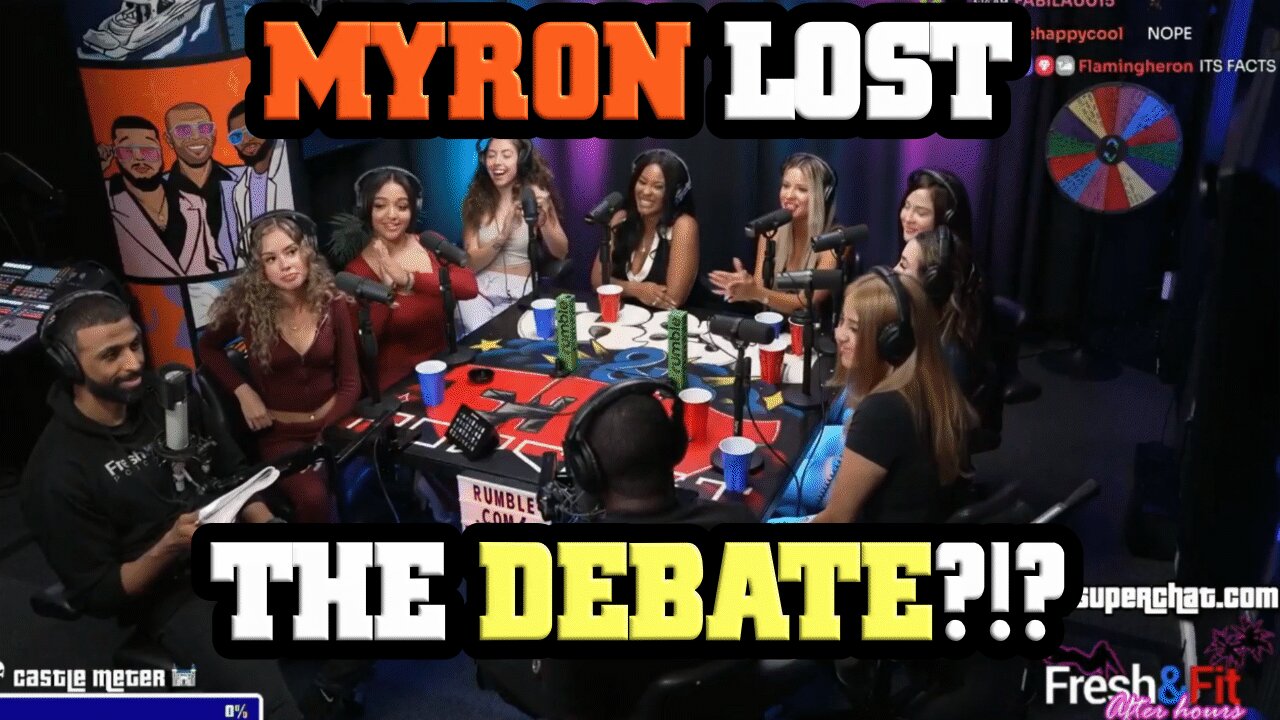 They Thought That They Beat Myron in A Debate & They Celebrated! Until Myron Said THIS! Fresh & Fit