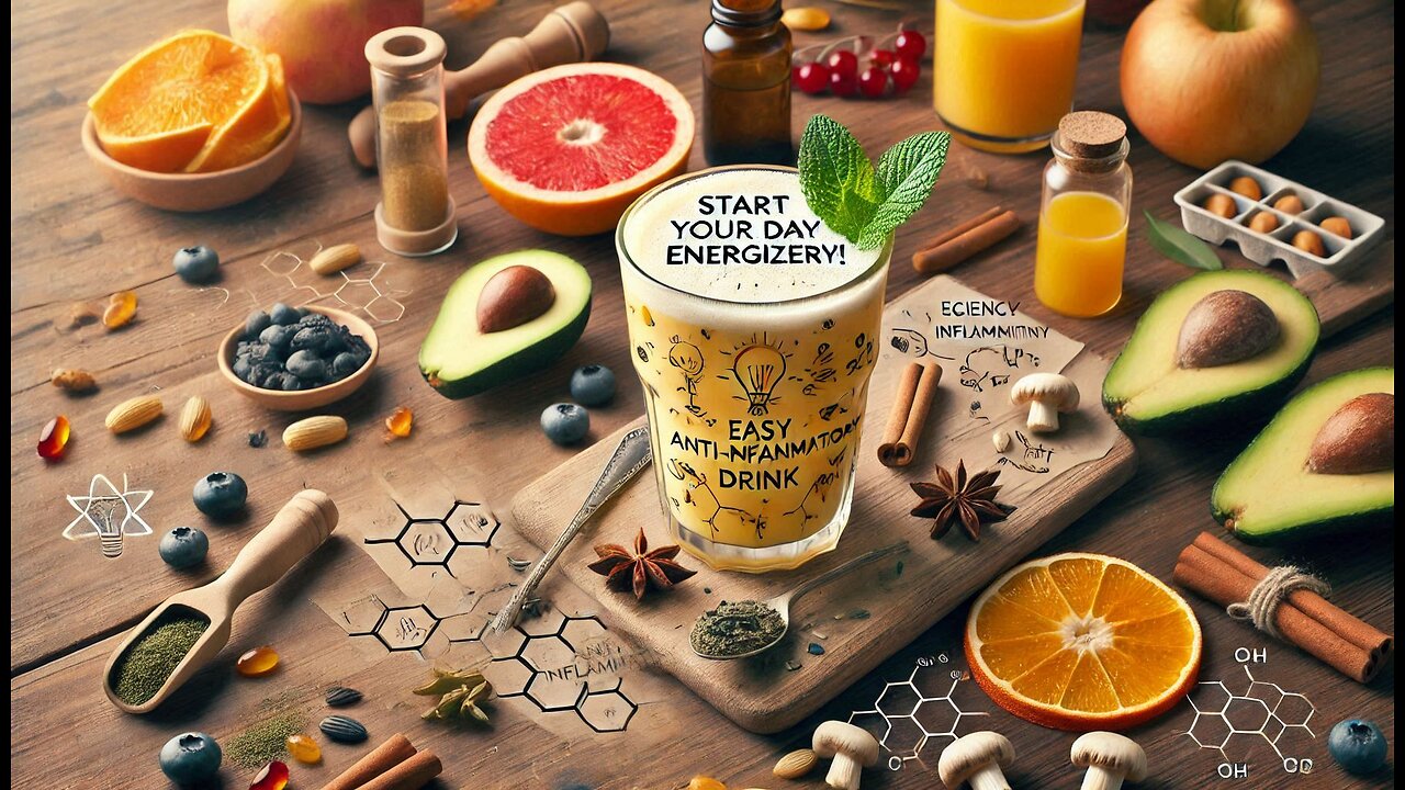 Start Your Day Energized! Easy Anti-Inflammatory Drink with Science-Backed Benefits