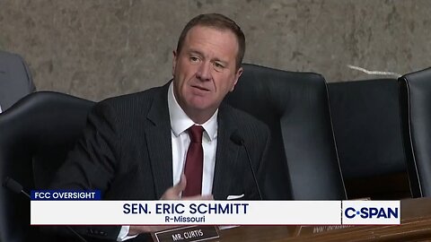 Sen Eric Schmitt: Dems Free Speech Concern Is Laughable