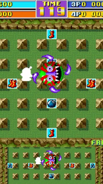 Bomberman World New Dyna Blaster Global Quest: Flaming Demon Face!