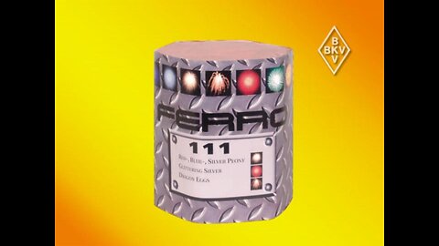 BKV - Ferro 111 - 19 Schots Vuurwerkcake