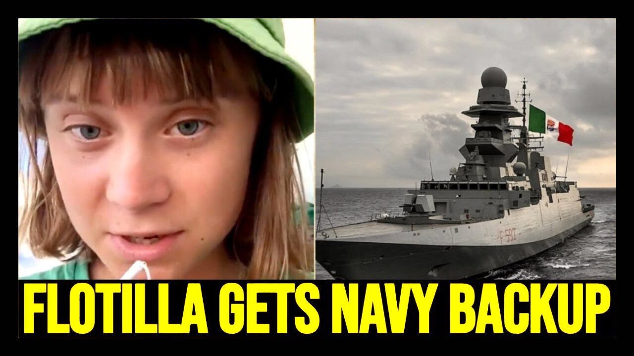 Italy, Spain Send MILITARY PROTECTION - To Gaza Aid Flotilla