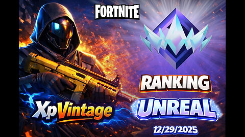 Unreal Rank Secured 💎 Now Pushing the World Leaderboard | Fortnite Zero Build | XPVintage
