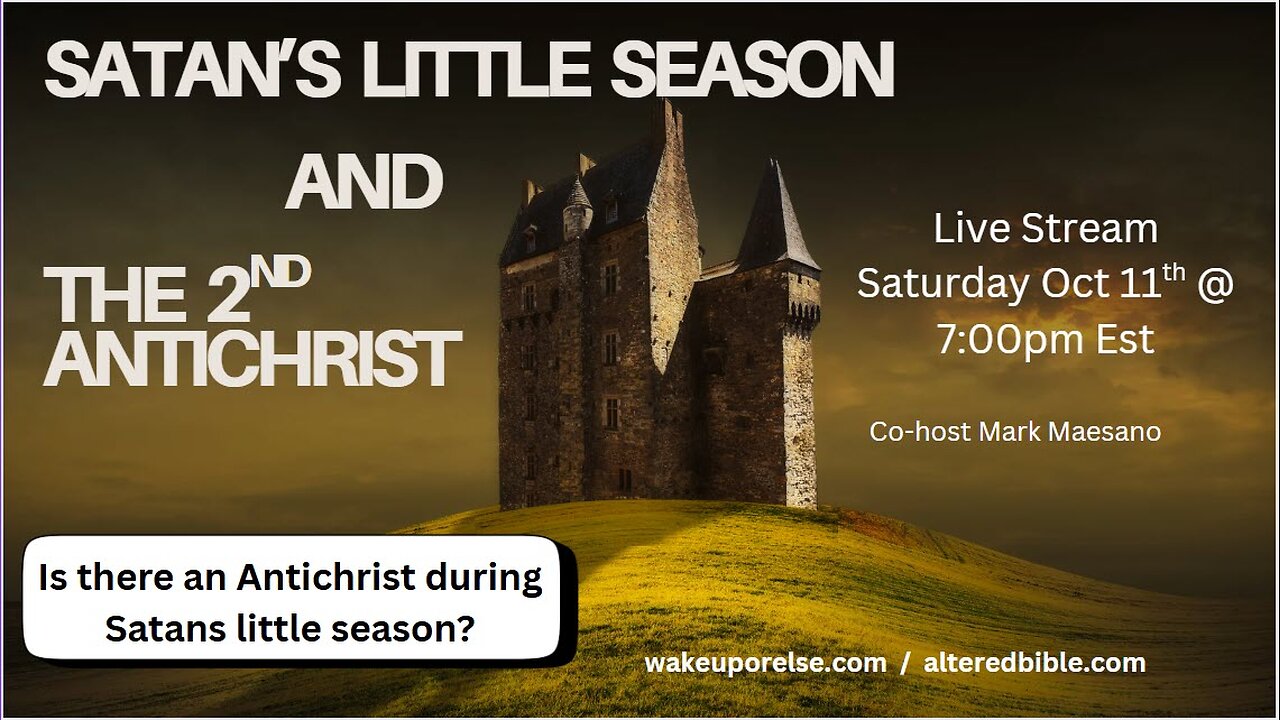 Satan's little season and the 2nd Antichrist