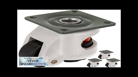 VEVOR Heavy Duty Leveling Casters Leveling Casters Stem Set of 4 1.65" Review