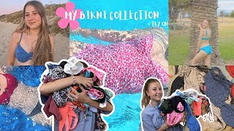 my swimwear collection & TRY ON *bikinis, one pieces, separates*