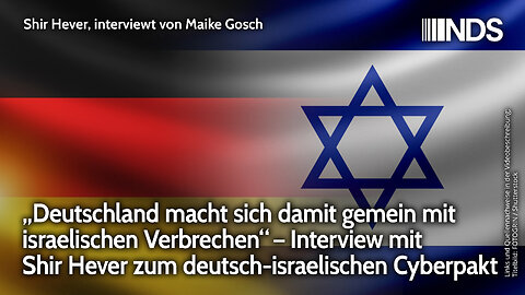 „Deutschland macht sich gemein mit israelischen Verbrechen“ – Interview mit Shir Hever zum Cyberpakt
