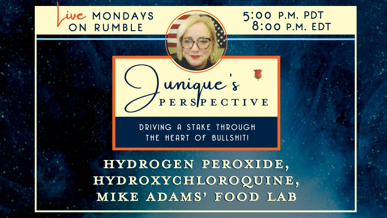 Hydrogen Peroxide, Hydroxychloroquine, Ivermectin, Mike Adams' Food Lab and More! 5-02-23