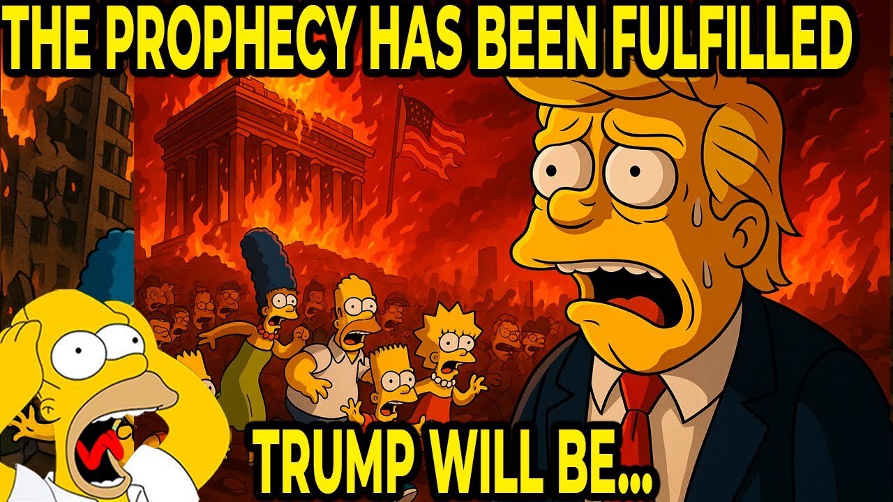 What the SIMPSONS revealed about TRUMP in 2025 is shocking the WORLD!
