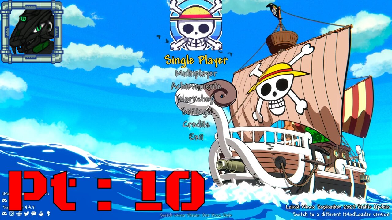 Terraria One Piece Adv Pt 10 {I figured it out after the video}