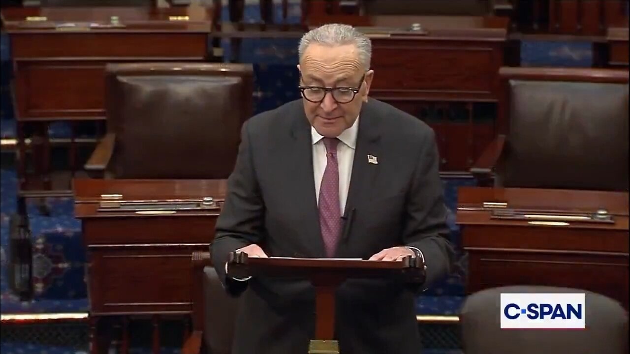 Sen Chuck Schumer: Trump Is Threatening Members Of Congress
