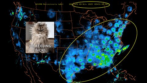 MICROWAVE ? - GEOENGINEERING ? - October 9th 2025