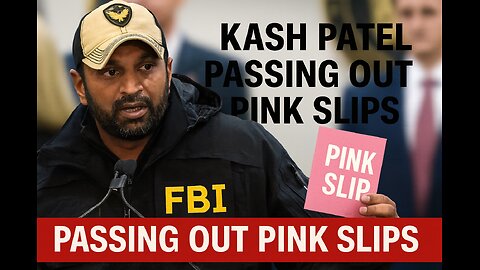 Patel Passing Out Pink Slips And More... Real News with Lucretia Hughes