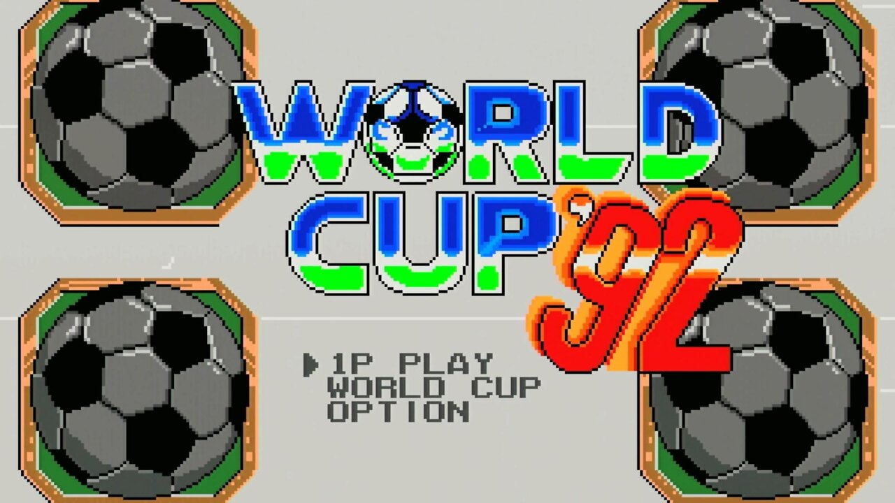 Bate's Backlog - Tecmo World Cup '92