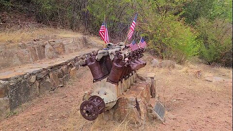 Hiking Cuyamaca 2 - Airplane Monument