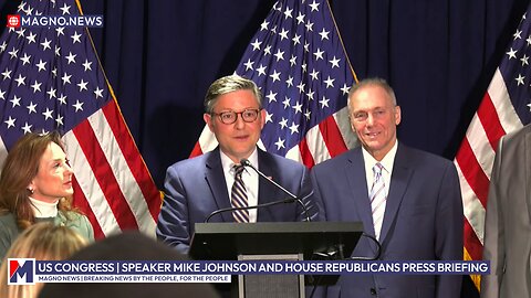 US Congress | Speaker Mike Johnson and House Republicans Press Briefing (Jan 22, 2025) [LIVE]