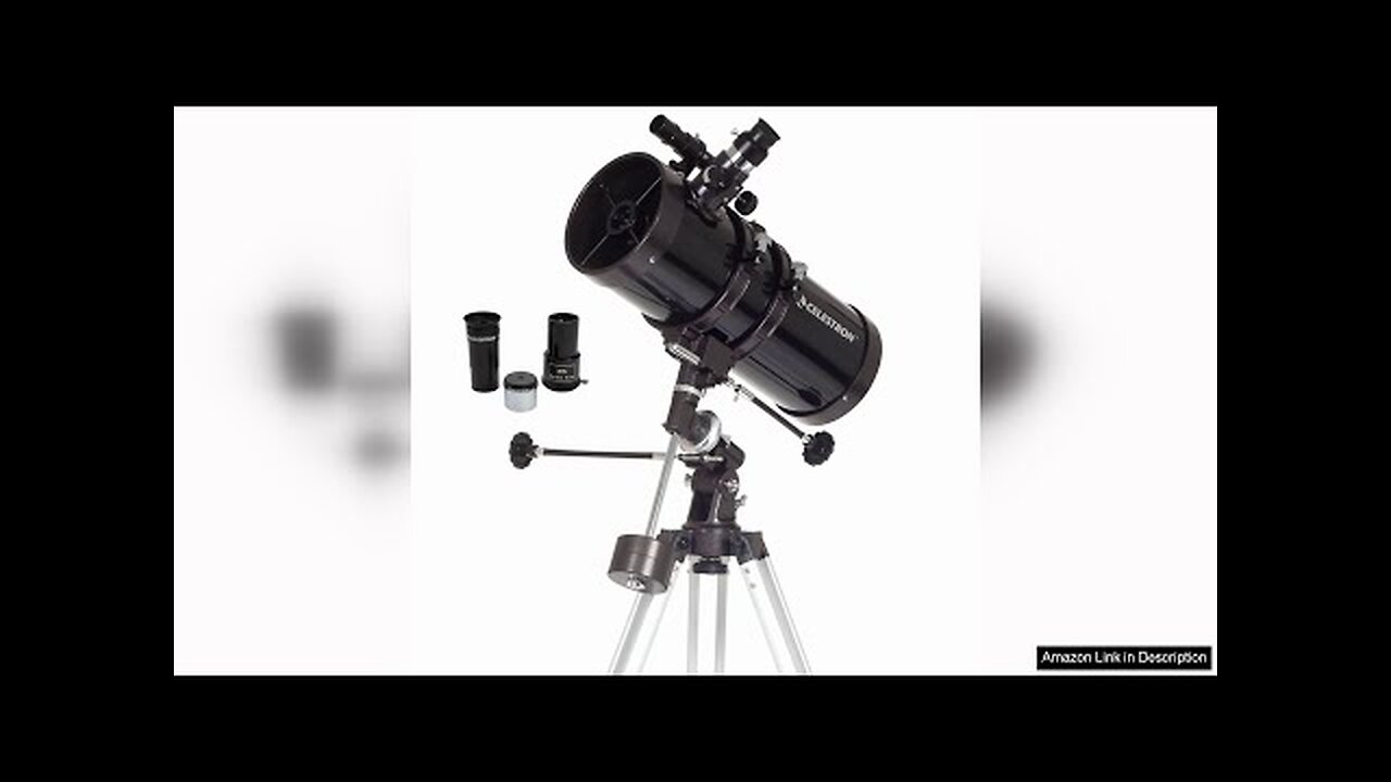 Celestron - PowerSeeker 127EQ Telescope - Manual German Equatorial Telescope for Beginners Review