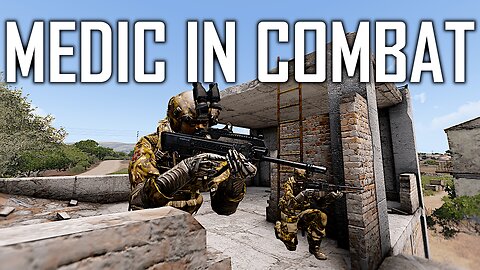 SOLO Medic Maneuvering Through CHAOS.. | Arma 3 (King of the Hill)