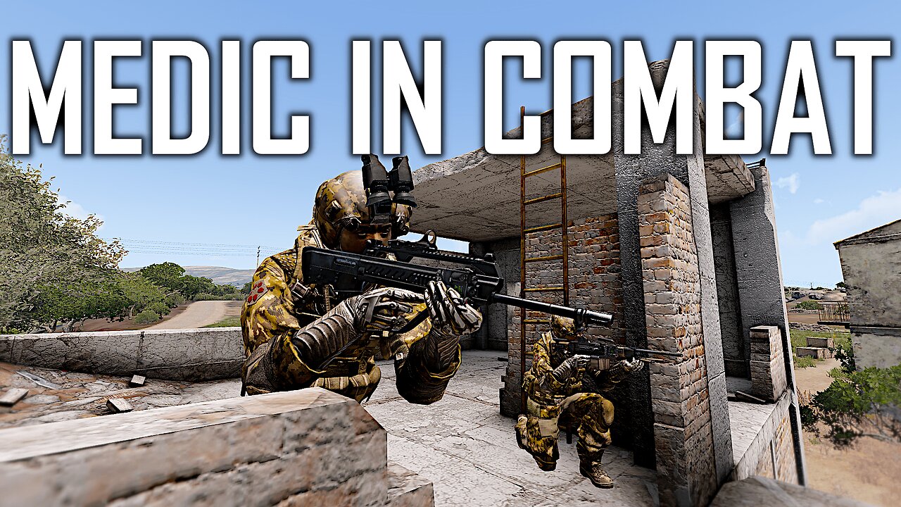 SOLO Medic Maneuvering Through CHAOS.. | Arma 3 (King of the Hill)