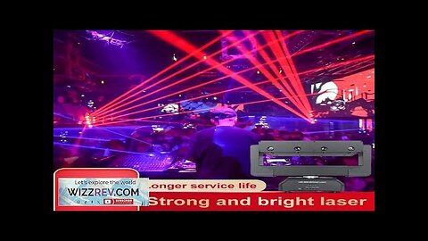 LED Moving Head Light Laser Projector Disco Light DMX512 Laser Light Strobe Review