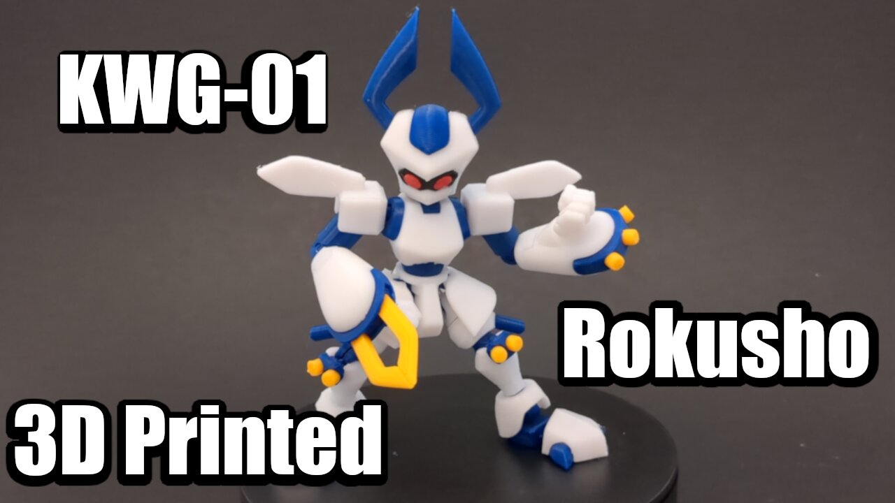 3D Printed Medabot: Rokusho