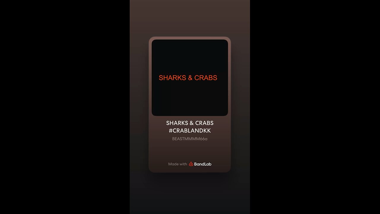 SHARKS & CRABS [I GET MONEY TOO I JUST DONT SAY ANYTHING TO ANYONE LOL]