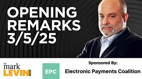 Mark's Opening Remarks – 3/5/25