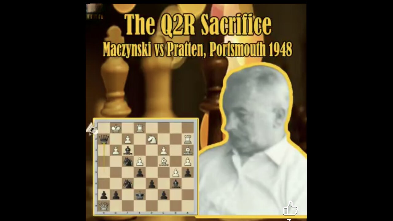Chess tv enjoy the Queen 2 Rook sack.