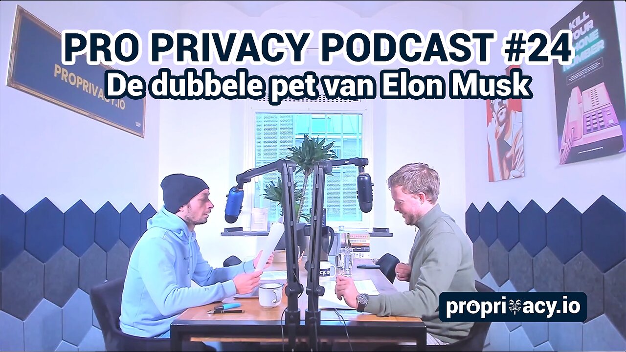 Pro Privacy Podcast #24 - de dubbele pet van Elon Musk