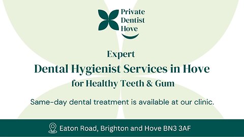 Professional Dental Hygienist in Hove – Book Today