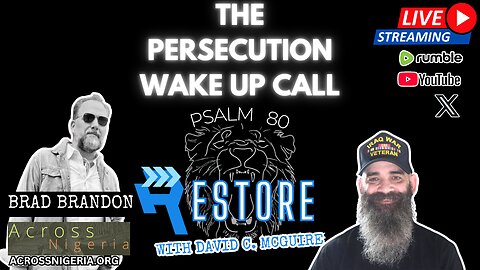 The Persecution Wake-up Call With Brad Brandon | Ep 61