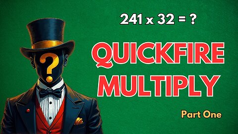 🧠 Test Your SKILLS With Quickfire Multiplication Questions