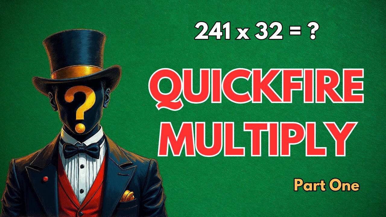 🧠 Test Your SKILLS With Quickfire Multiplication Questions